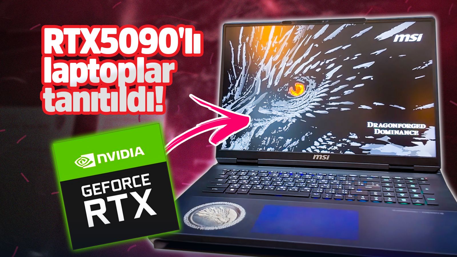 RTX 5090 ekran kartli ilk laptoplar burada