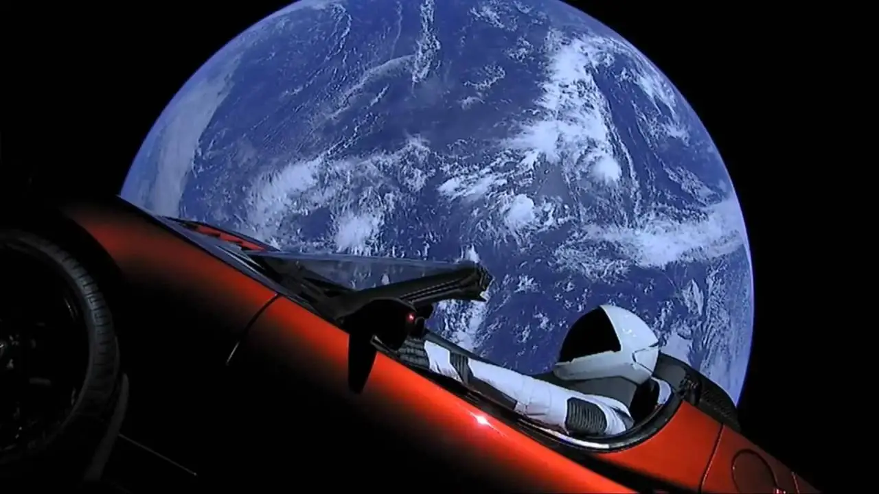 Tesla Roadster asteroit sanıldı - SDN 22 elon muskin uzaya firlattigi tesla roadster su anda nerede1.webp