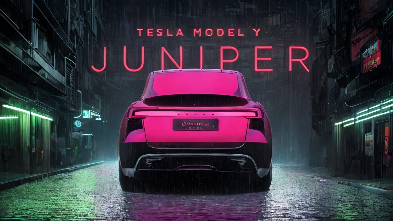 tesla model y juniper bu kez bir video e1731100810190