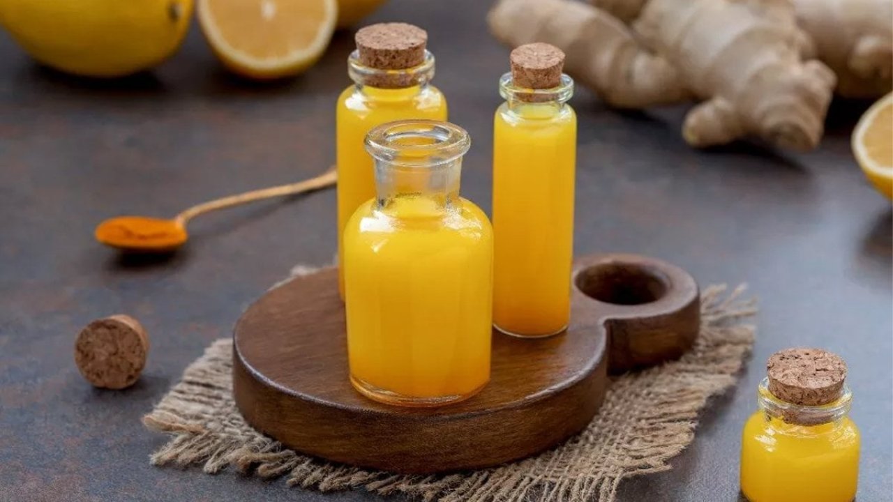 Zencefilli shot tarifi... Bunu içen hastalık yüzü görmü.. 18 500457