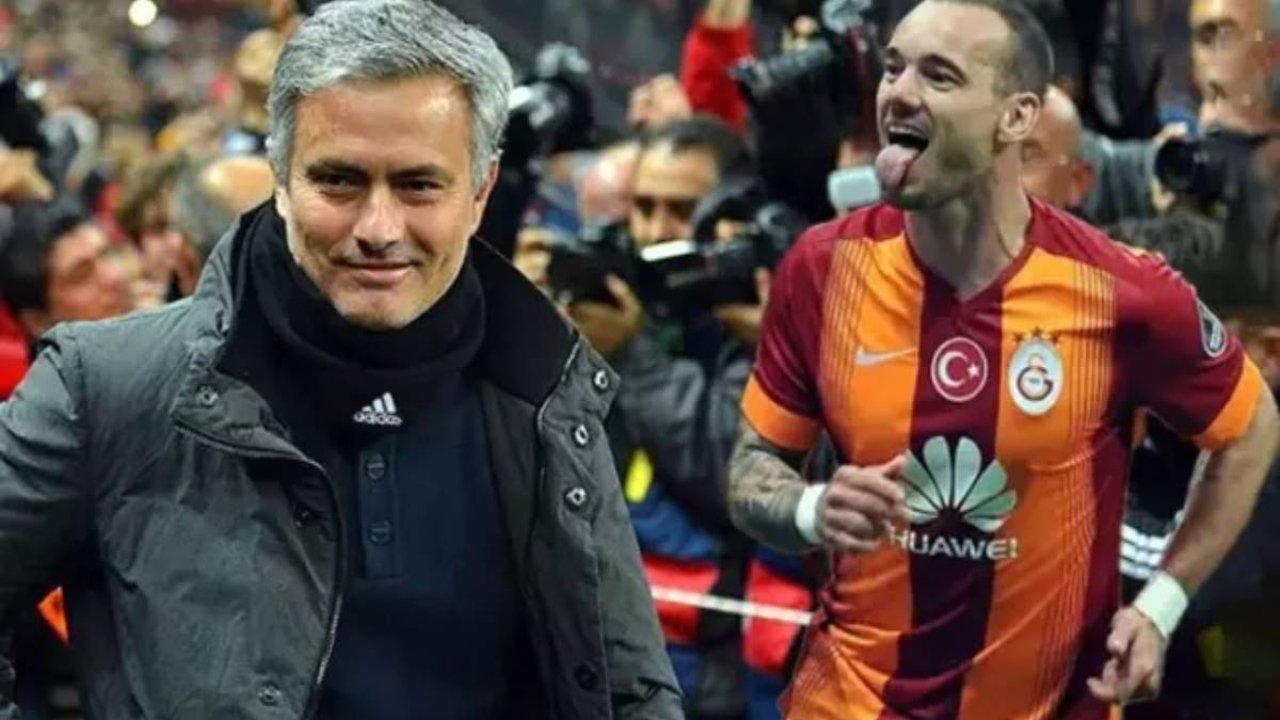 Sneijder'dan Jose Mourinho'ya övgü sözleri! Sosyal medya bunu konuşuyor 10 503418