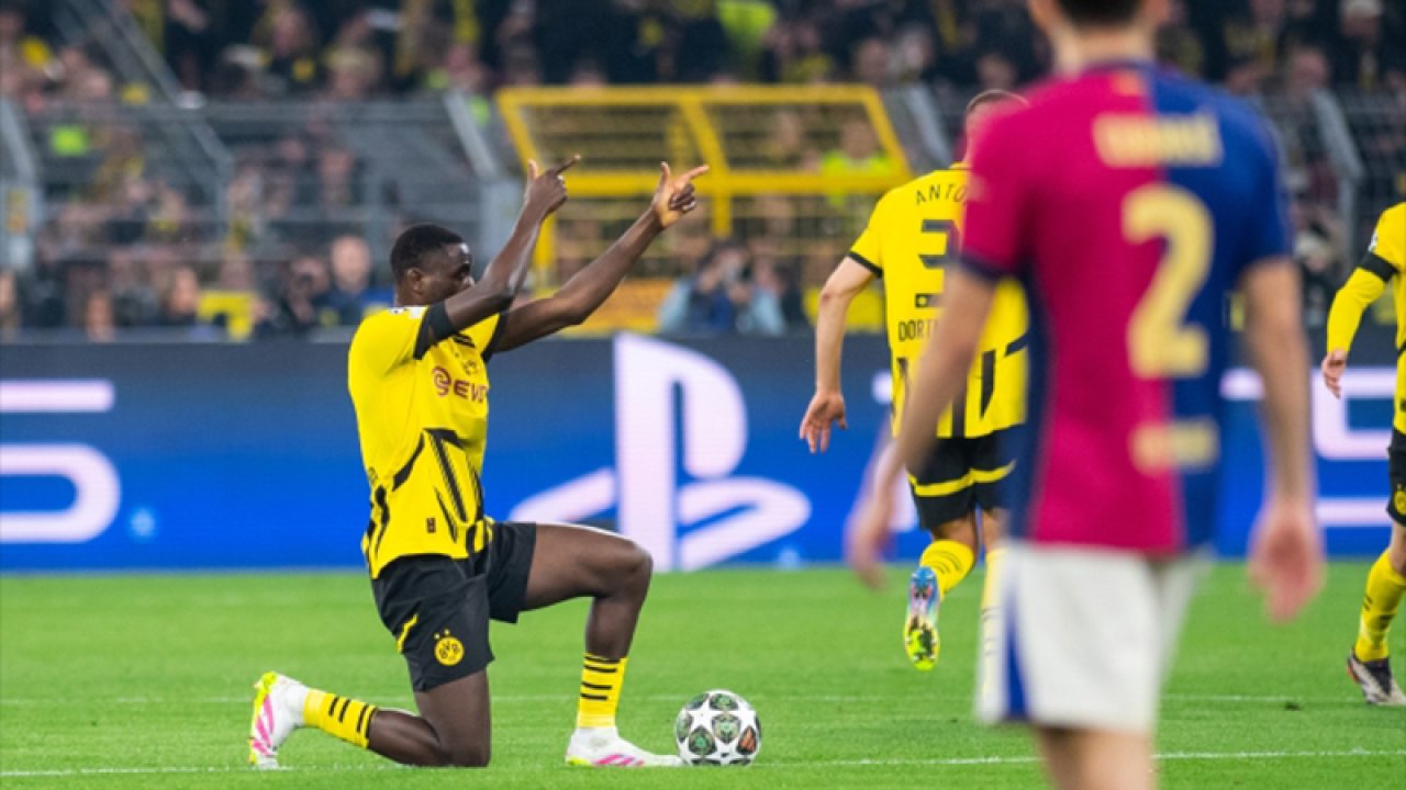 Guirassy'nin hat-trick'i Dortmund'a yetmedi, Barcelona yarı finale adını yazdırdı 5 511144