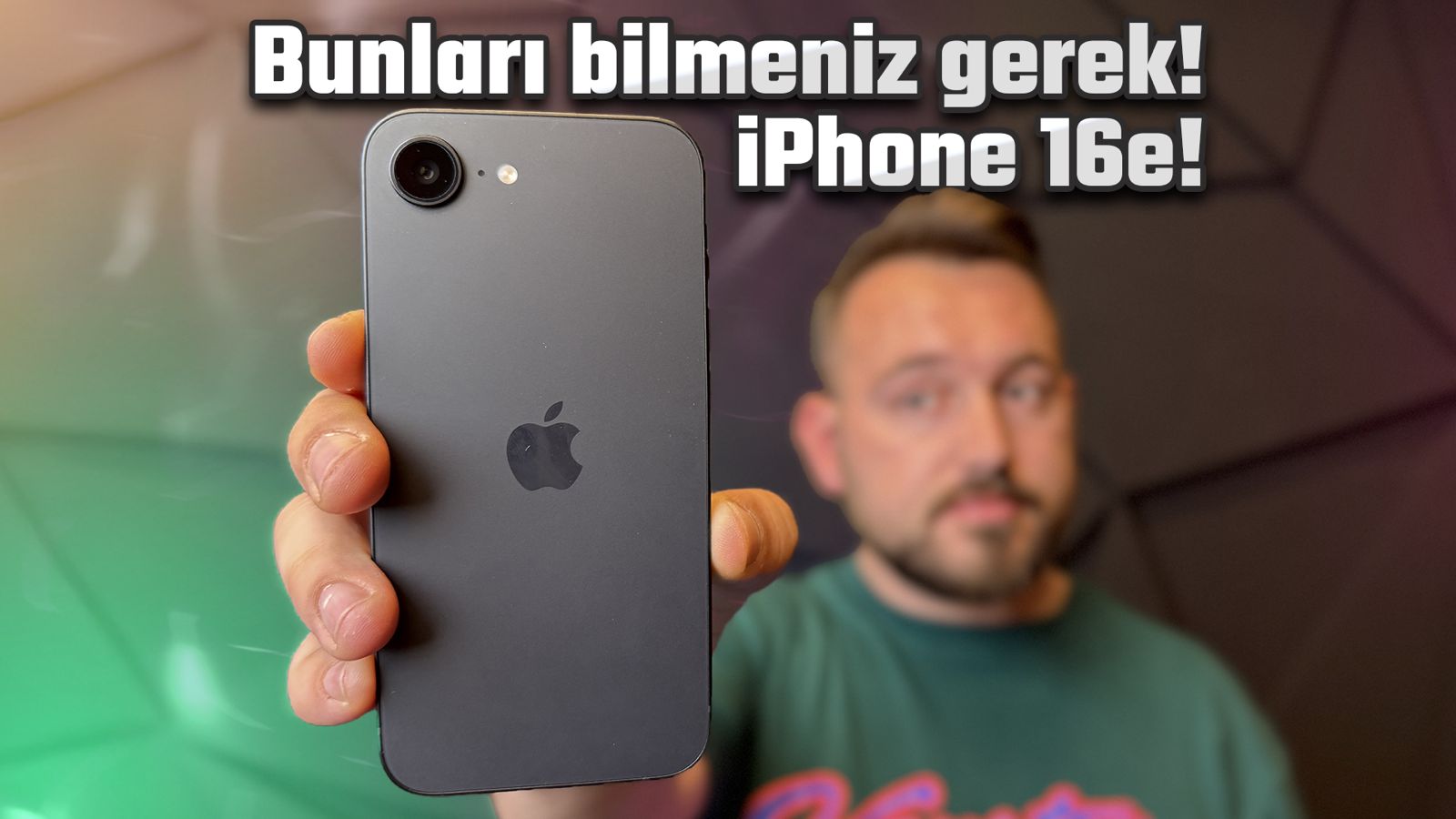 iPhone 16e inceleme! 60 Hz ekrana 50K verelim mi? 2 iPhone 16e inceleme