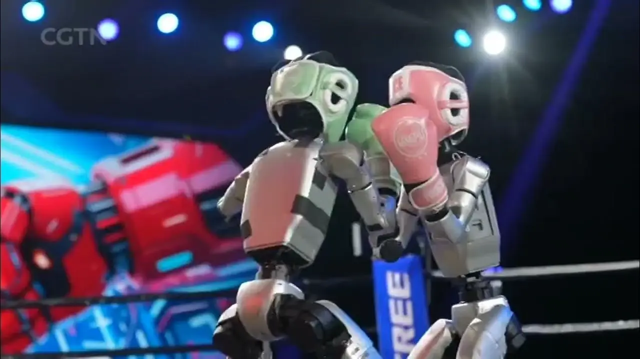 Dünyanın ilk insansı robot boks turnuvası düzenlendi! 30 Dunyanin ilk insansi robot boks .webp