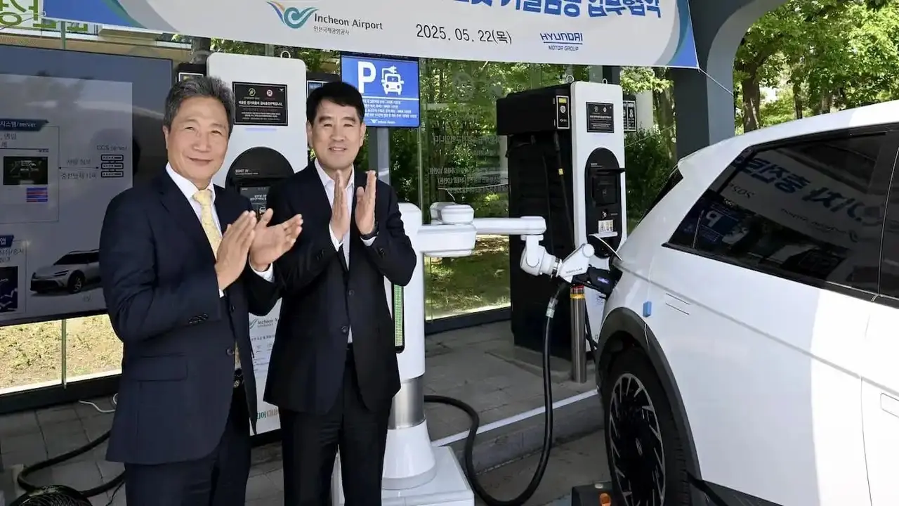 Hyundai ve Kia, elektrikli araç şarj robotu geliştirdi! 10 Hyundai ile Kia elektrikli arac.webp