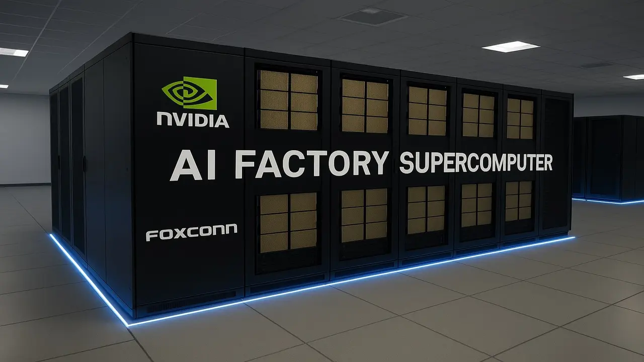 Nvidia ile Foxconn, 10 bin GPU’lu yapay zekalı bilgisayar tasarlıyor! 1 Nvidia ile Foxconn 10 bin GPUl.webp