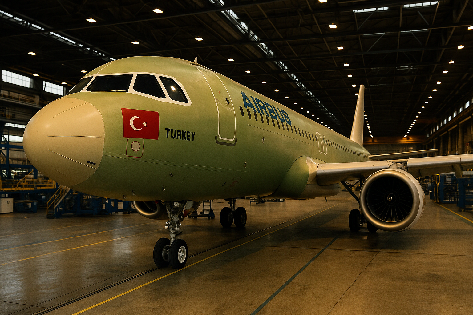 Avrupa’nın uçağı, Türkiye’de üretiliyor! TUSAŞ, Airbus'ın kalbine girdi 9 1 10