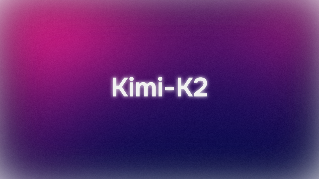 Kimi K2 1