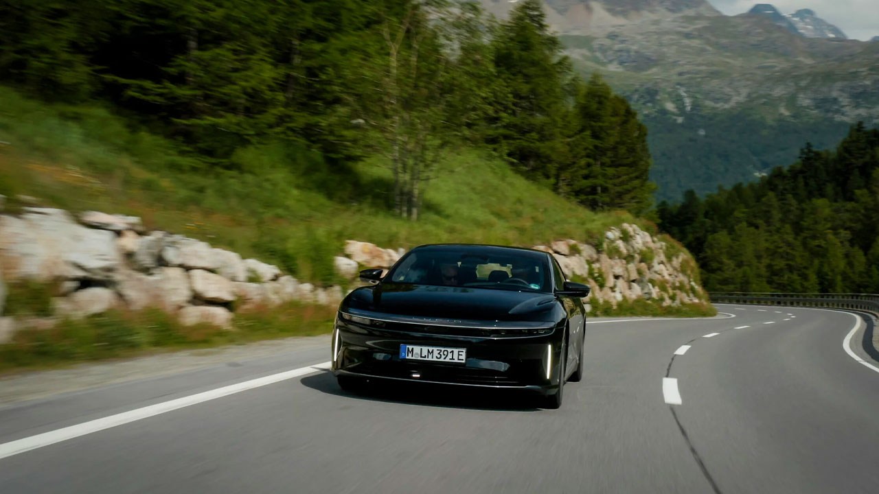 Tek şarjla 1205 km: Yeni dünya rekoru kırıldı 4 lucid air grand touring 1205 km yeni dunya rekoru kirildi 1
