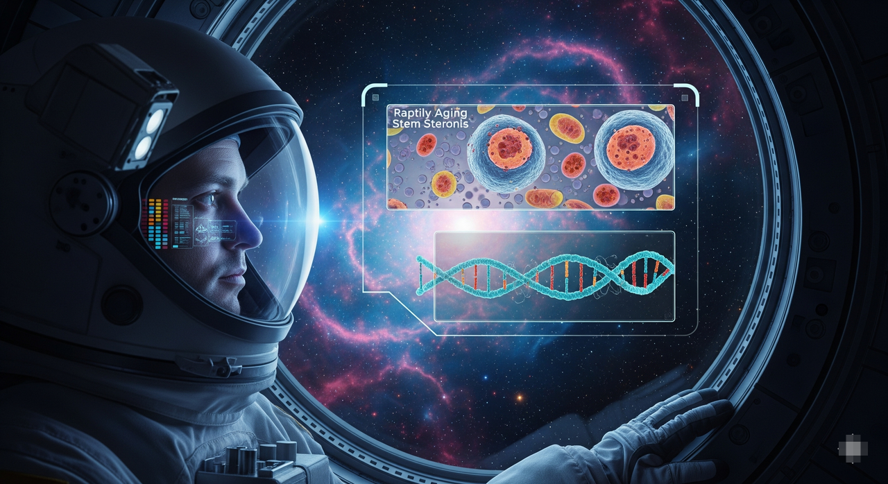 İnsan vücudu uzayda yaşlanıyor! Peki neden? 11 Gemini Generated Image i7tlk8i7t