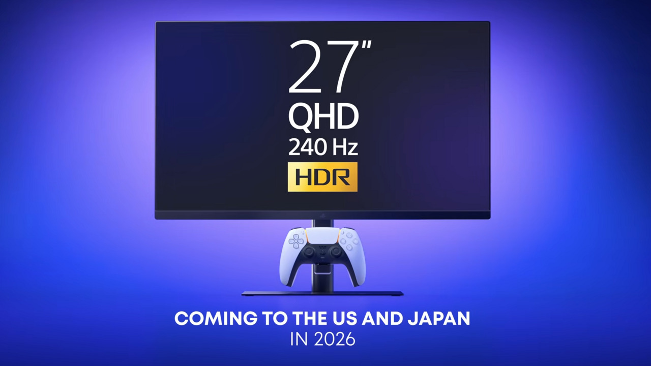 Sony PlayStation oyun monitoru modelini tanitti