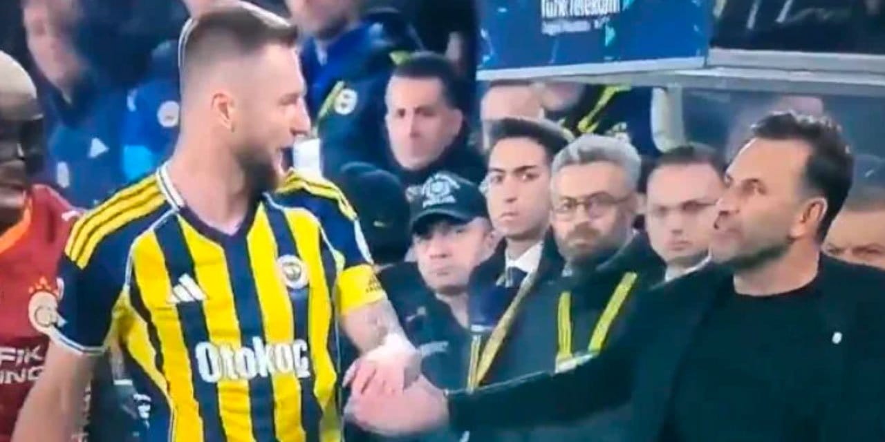 Fenerbahçe – Galatasaray maçında ilk yarıya damga vuran gerginlik 10 550702