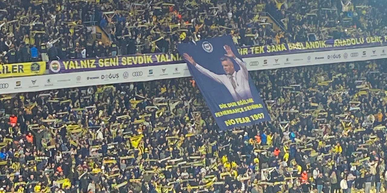 Fenerbahçe taraftarlarından Sadettin Saran’a destek pankartı 8 552952