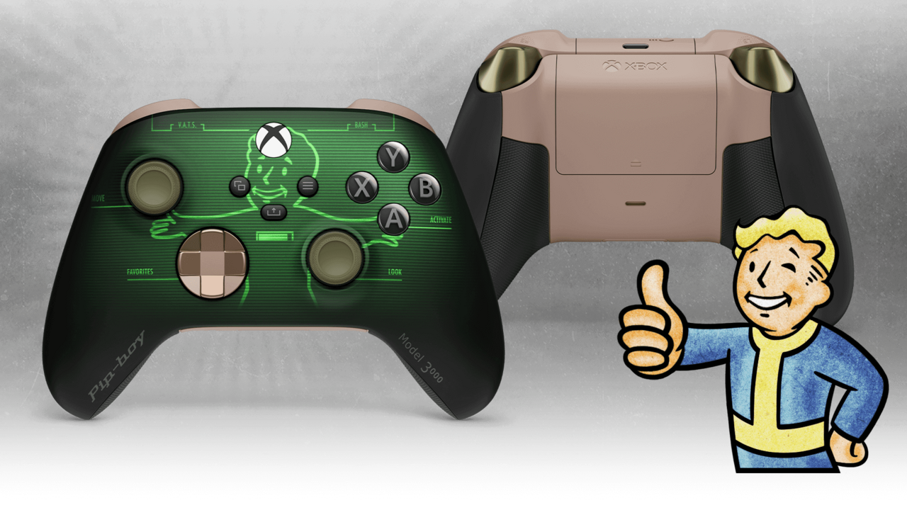Fallout temali Xbox kontrolcusu tanitildi