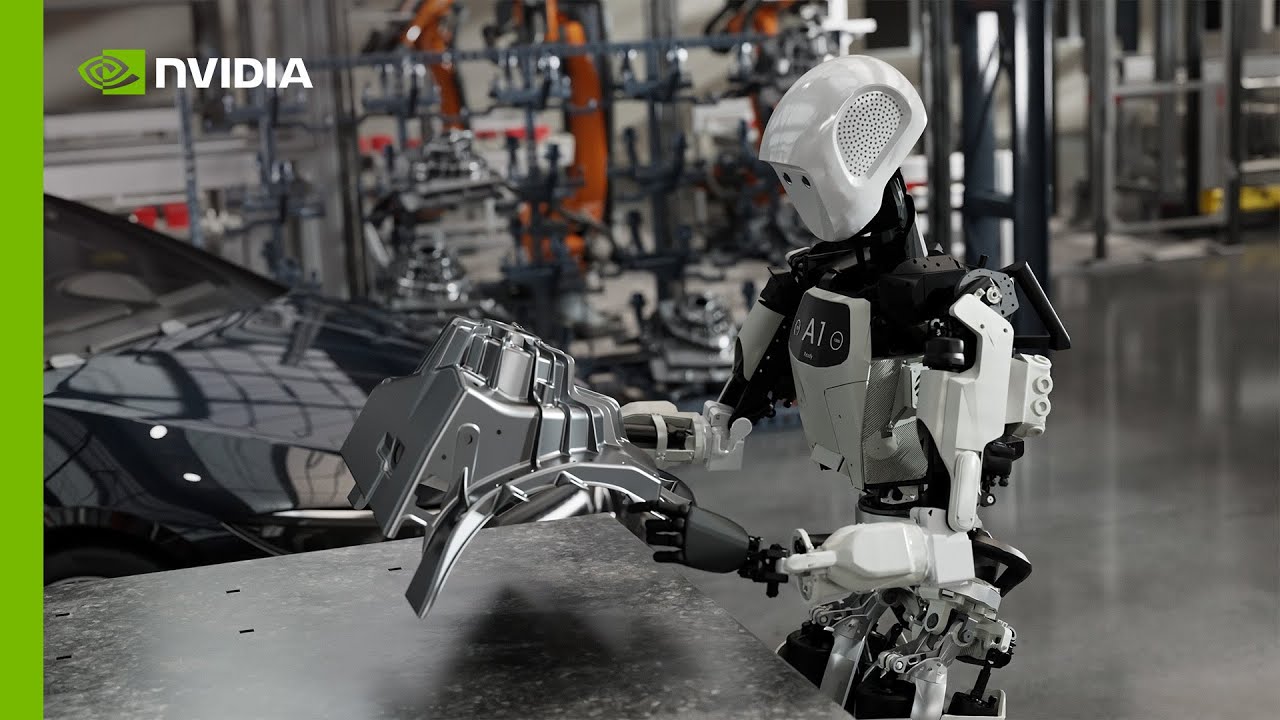 nvidia robot yapay zeka gocmen
